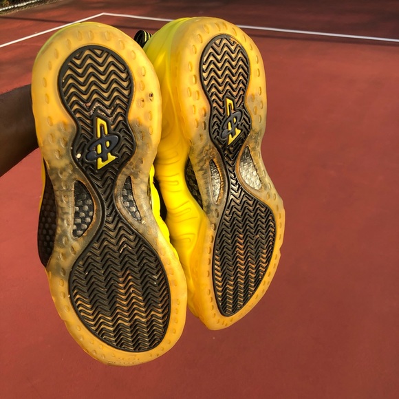 NIKE AIR FOAMPOSITE ONE ELECTROLIME SIZE 11.5 - Picture 6 of 8